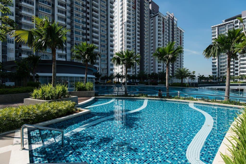 Palm Armada Residence Free Parking And Netflix Putrajaya Exterior foto